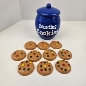 LEARNING RESOURCES COUNTING COOKIES ORIGINAL RARE COMPLETE